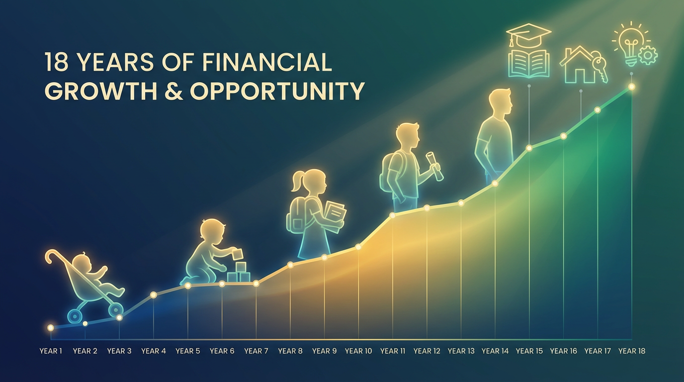 Growth chart visualization