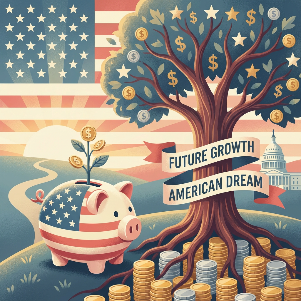 Savings growth illustration